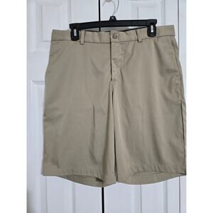 Nike dri-fit size 34 men's khaki golf shorts
